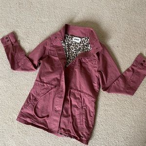 Pact Organic Cotton Women's Marsala Lined Woven Twill Field Jacket S